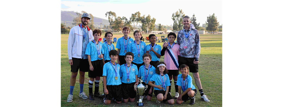 U12 are Tournament of Champions Champs!!